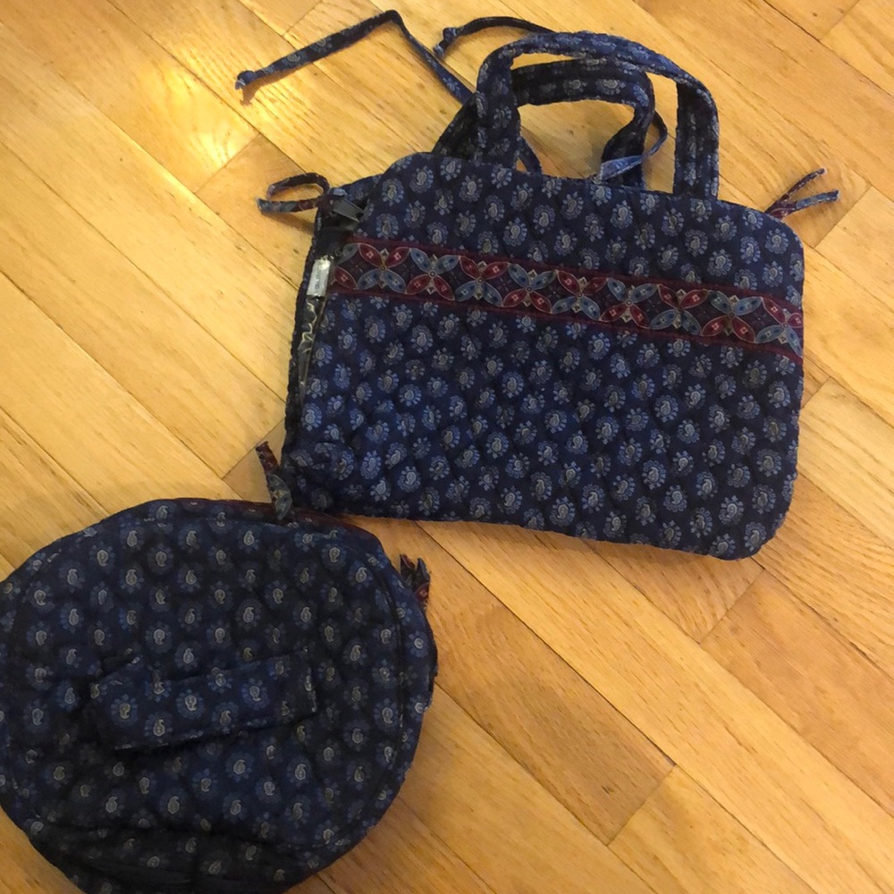 Vera Bradley toiletry and make up kit